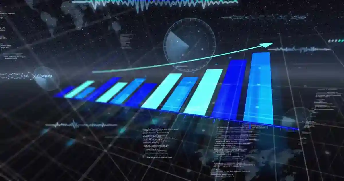 Dashboard with stock market chart with rising candles. Concept of business strategy, investment financial data, fund trading, planning long-term investments and analyzing economic trends. Smartsheet Class Action Lawsuit
