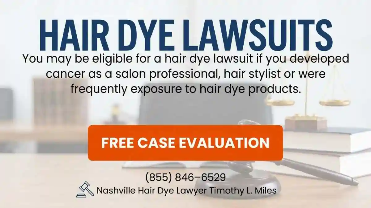 attorney add for hair dye lawsuits who qualifies and compesation