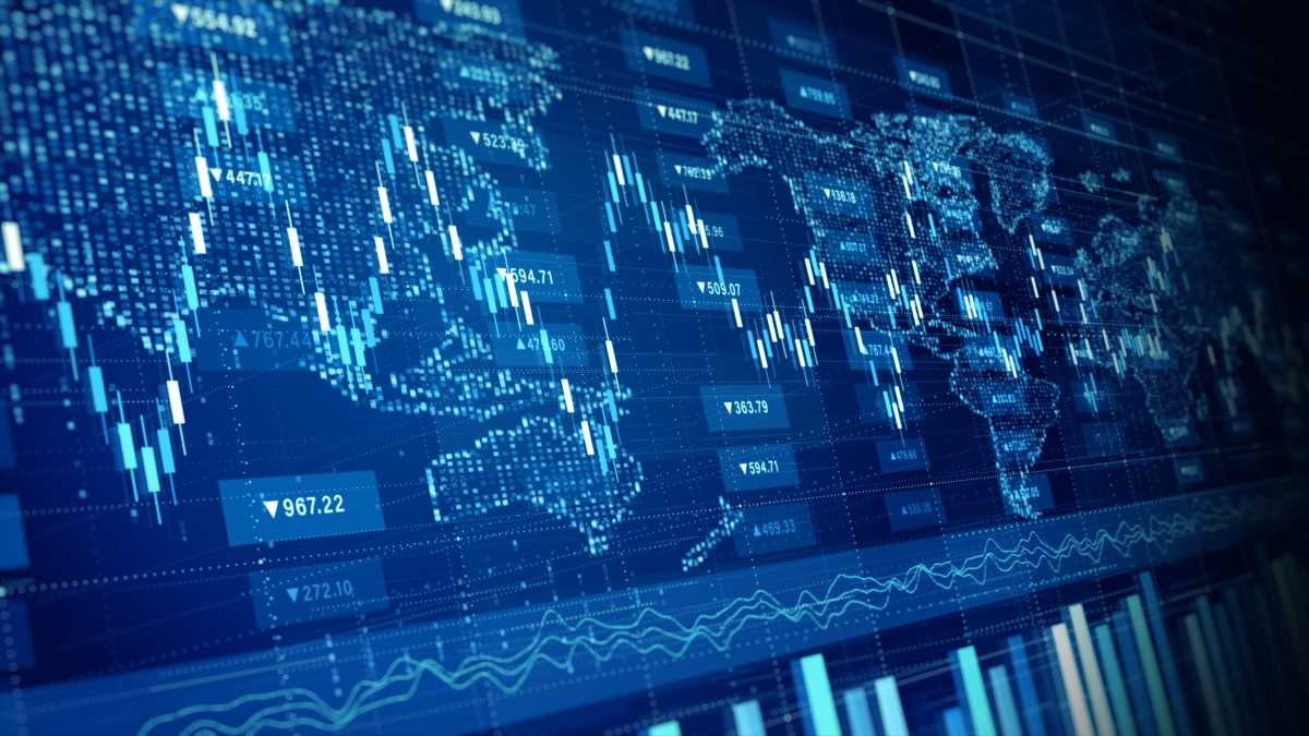 Rackspace class action lawsuit: 9 frequently asked questions 3 Digital candlestick chart over a world map in blue. Ideal for finance, trading, stock analysis, and investment backgrounds. 3d Rendering in Rackspace Class Action Lawsuit