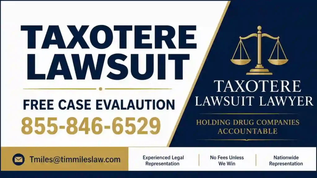 Taxotere lawsuit: an eye-opening and authoritative guide 2 atty add for free case eval in taxotere lawsutiy