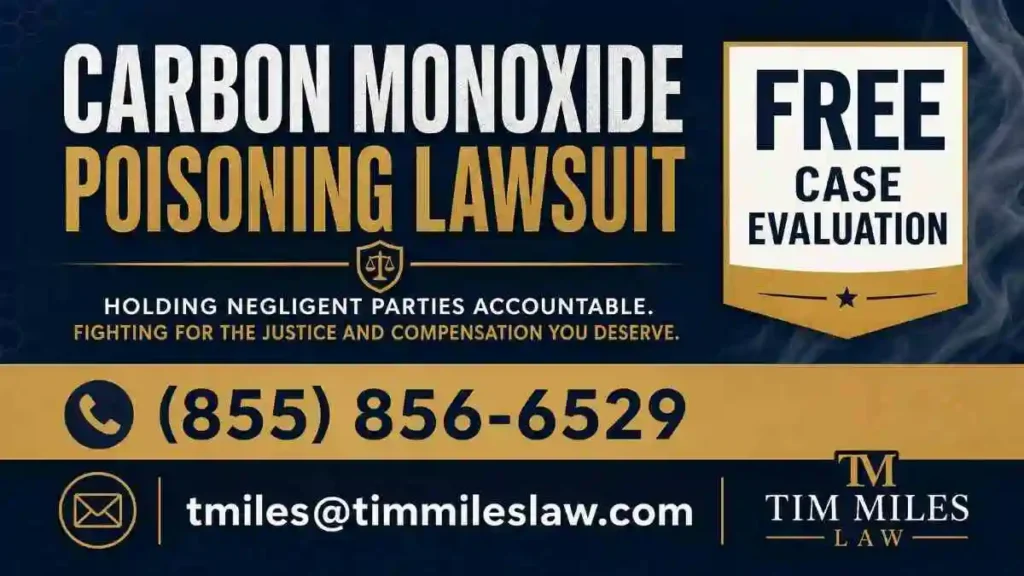 Carbon monoxide poisoning lawsuit: a panoramic consumer illumination 1 atty add for free case eval in carbon monoxide lawsuit