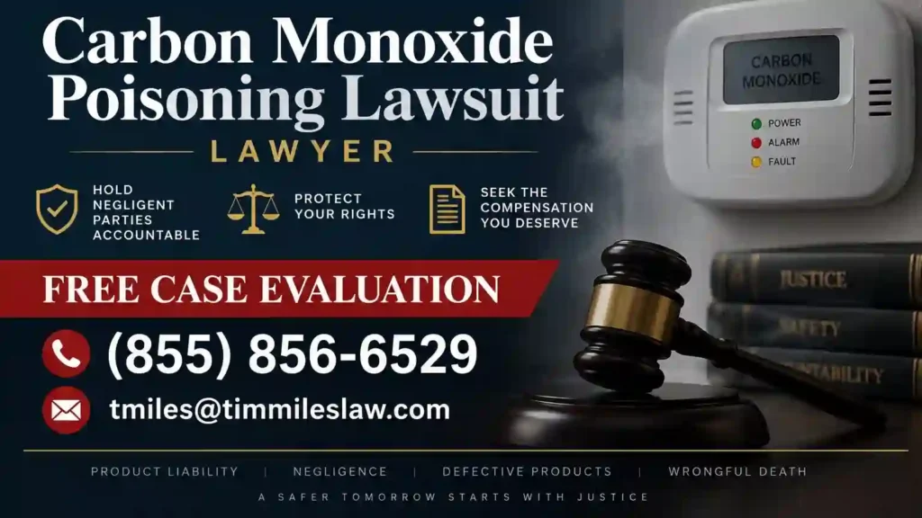 Carbon monoxide poisoning lawsuit: a panoramic consumer illumination 2 atty add for free case eval in carbon monoxide lawsuit