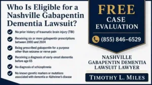 Blog 16 attorney add for free case evaluation in Qualify for a Nashville Gabapentin Dementia Lawsuits