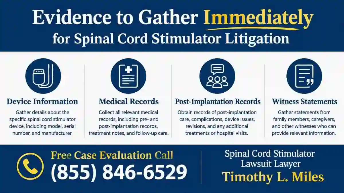 Criteria for a nashville spinal cord stimulator lawsuit 2 Attornyey add for free case evaluation in Compensation for an Amazon Basics Product Liability Lawsuit