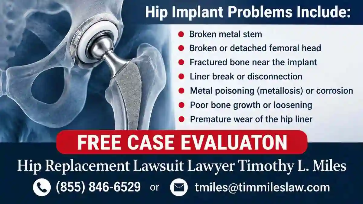 Hip replacement lawsuits: updates, eligibility & criteria 2 atty add free case evaluation