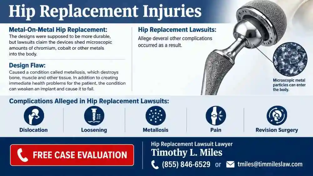 Hip replacement lawsuits: updates, eligibility & criteria 2 atty add case eval
