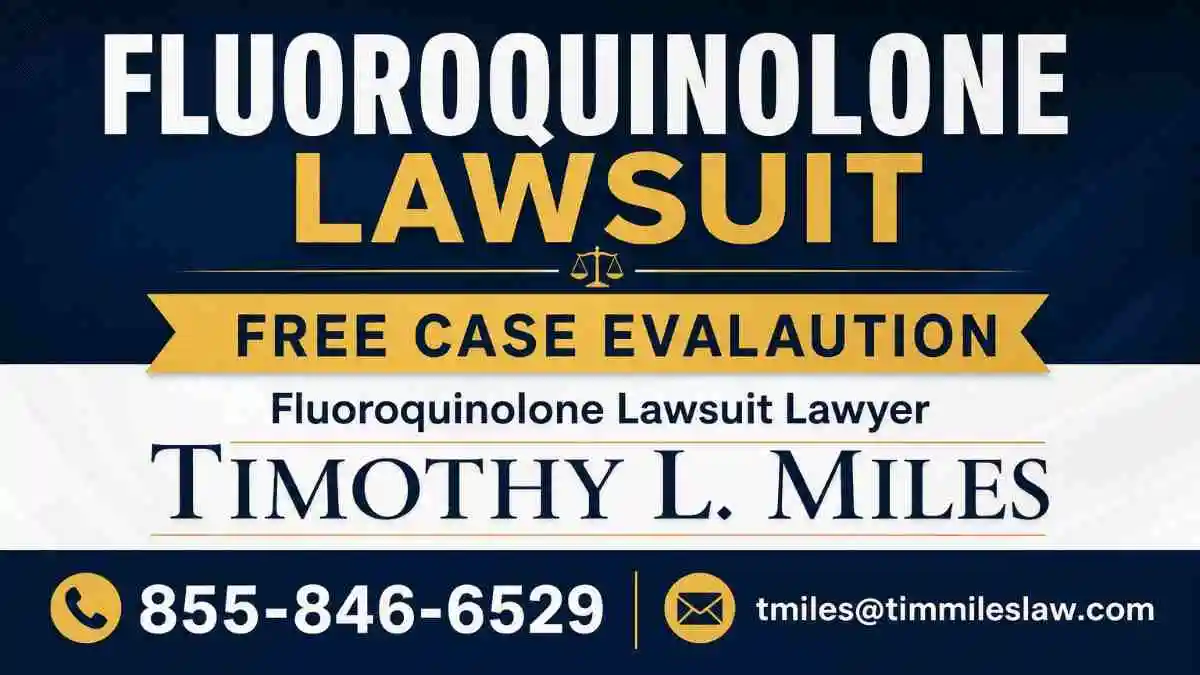 Fluoroquinolone lawsuit: risks, side effects & eligibility 2 atty add free case eval in fluoroquinolone lawsui6