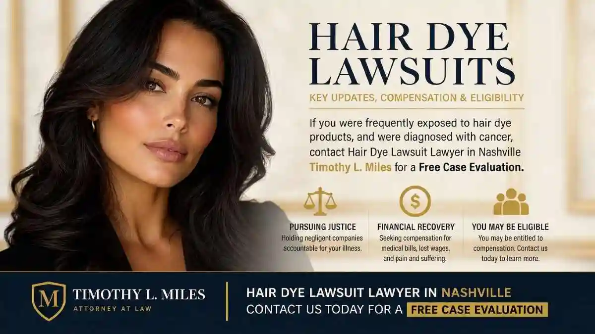Hair dye lawsuits: key updates, compensation & eligibility 3 hair dye lawsut lawyer in nashvile add in hair dye lawsuit