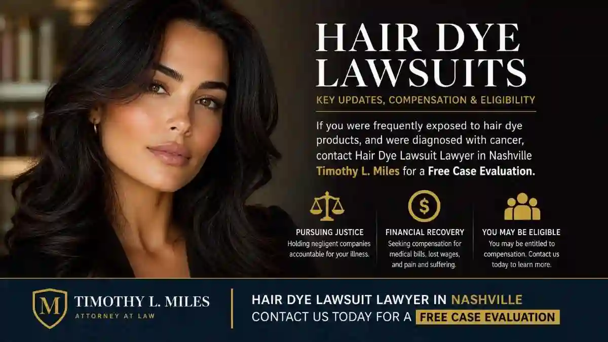 Hair dye lawsuits: key updates, compensation & eligibility 2 hair dye lawsut lawyer in nashvile add in hair dye lawsuit