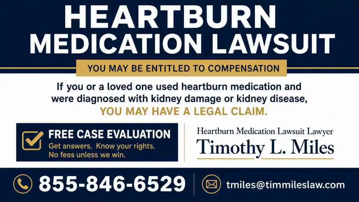 atty add free case eval in heartburn medication lawsuit