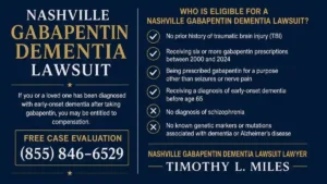 Blog 18 attorney add for free case evaluation in Gabapentin and Cognitive Decline