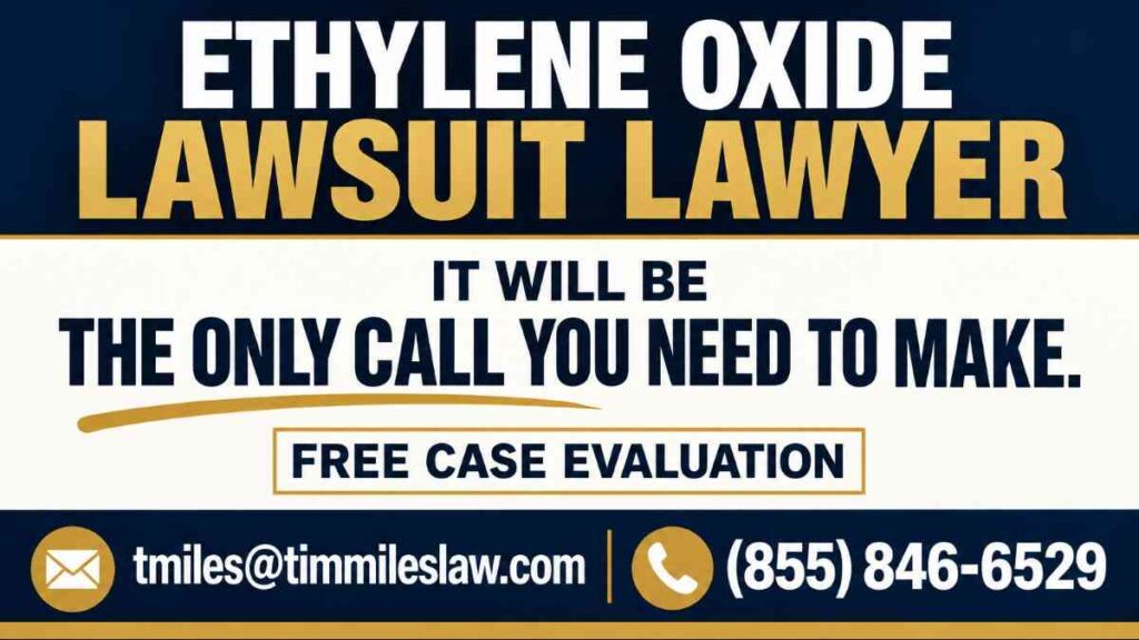 Ethylene oxide lawsuit: a complete and exhaustive consumer guide 1 attorney free add in Ethylene Oxide Lawsuit