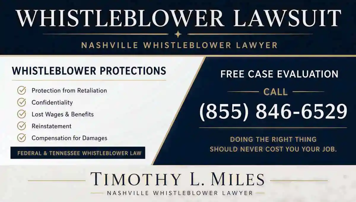 atty free case evaluation add useed in Whistleblower awards